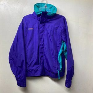 Vintage 80s 90s Color Block Columbia Coat